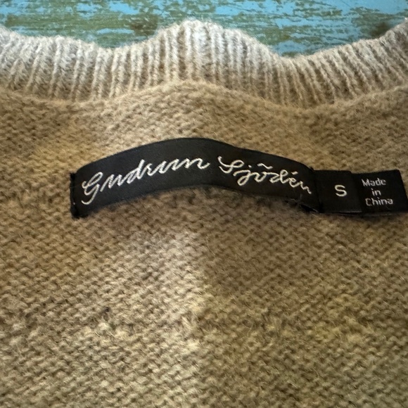 Gudrun Sjoden Wool Cardigan Sweater - Picture 2 of 3